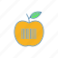 apple, bar code, barcode, code, fruit, grocery, shopping 