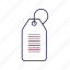 bar code, barcode, hang tag, label, price tag, shopping, store 