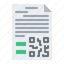 document, qr, code, barcode, scanning