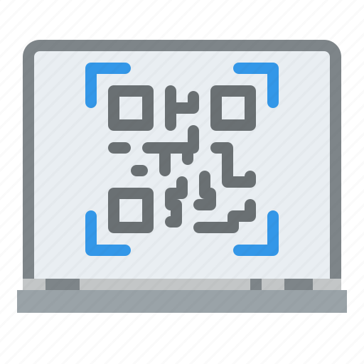 Qr, code, laptop, barcode, generate icon - Download on Iconfinder