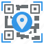 qr, code, location, pin, barcode, scanning 