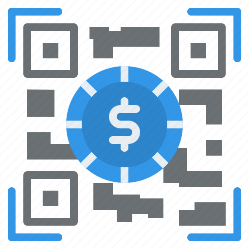 Qr, code, money, payment, barcode, scanning icon - Download on Iconfinder