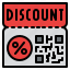 discount, coupon, qr, code, barcode, scanning 