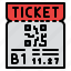 movie, ticket, qr, code, barcode, scanning 