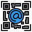 qr, code, email, barcode, scanning 