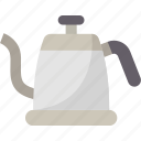 drip, kettle, barista, brewing, coffee