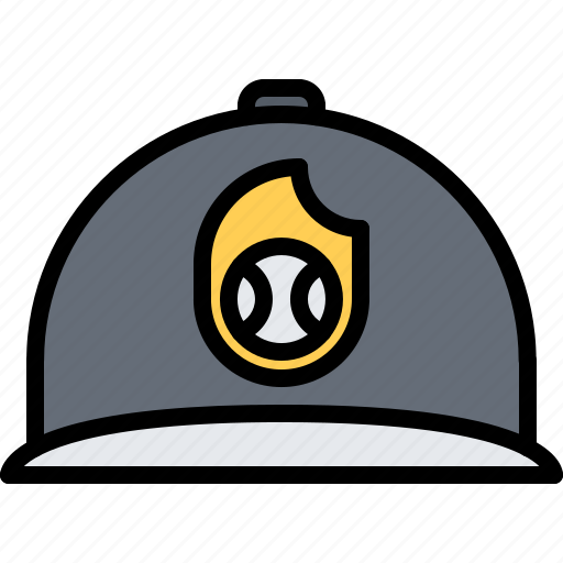Baseball, cap, emblem, match, player, sport, team icon - Download on Iconfinder
