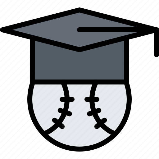 Baseball, cap, education, graduation, match, player, sport icon - Download on Iconfinder