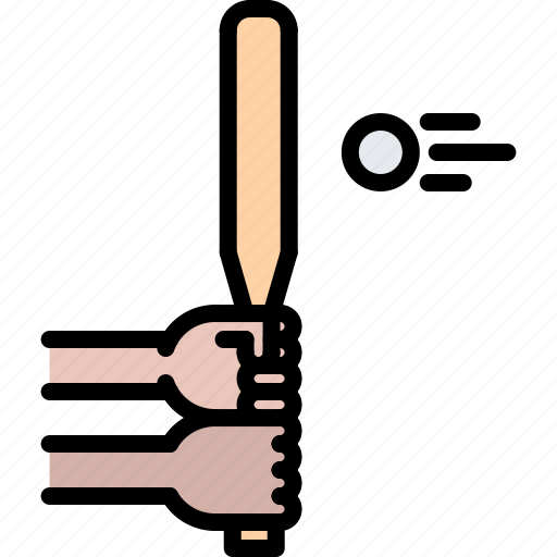 Baseball, bat, batter, hand, match, player, sport icon - Download on Iconfinder