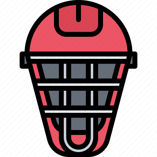 Baseball, catcher, helmet, match, player, protection, sport icon - Download on Iconfinder