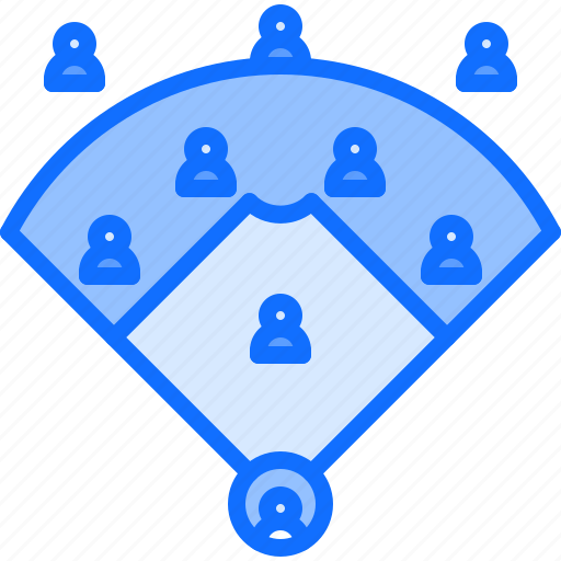 Base, baseball, field, match, people, player, sport icon - Download on Iconfinder