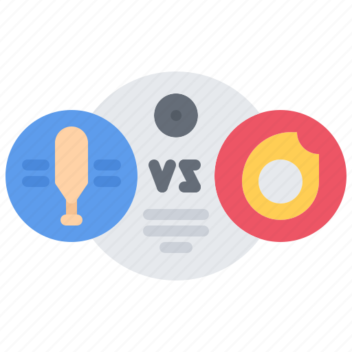 Baseball, emblem, match, player, sport, team, versus icon - Download on Iconfinder