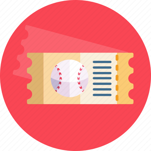 Baseball, ticket, sports, sports ticket icon - Download on Iconfinder