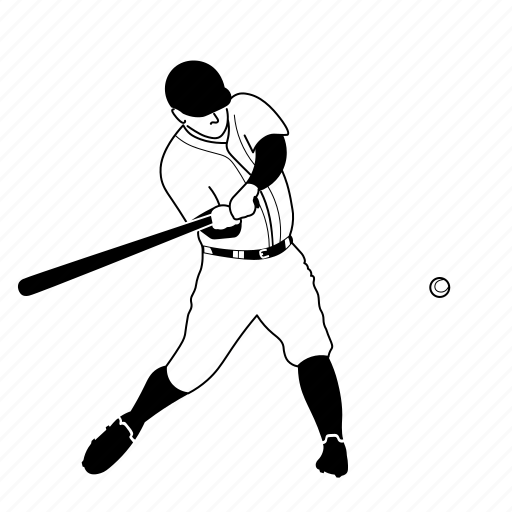 transparent baseball player