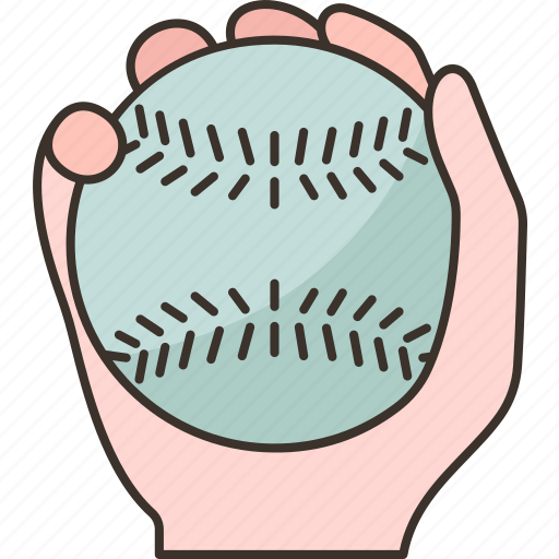 Holding, ball, catch, hand, baseball icon - Download on Iconfinder
