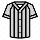 baseball, jersey, uniform, shirt, clothes