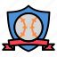 baseball, badge, emblem, team, sport 