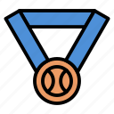 baseball, medal, award, winner, achievement
