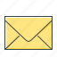 envelope, message, email, letter, mail, send 
