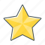 star, badge, favorite, prize, rating 