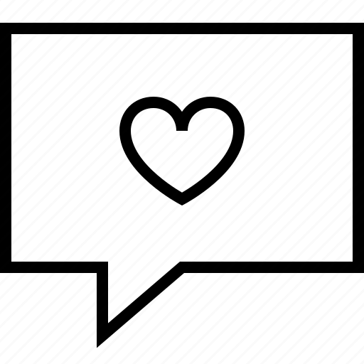 Heart, message, love icon - Download on Iconfinder