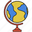 earth, global, globe, planet icon 