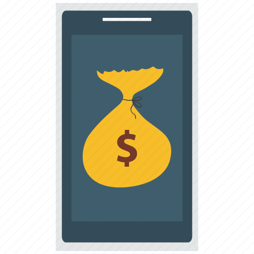 $, dollar, mobile, phone, smartphone icon icon - Download on Iconfinder