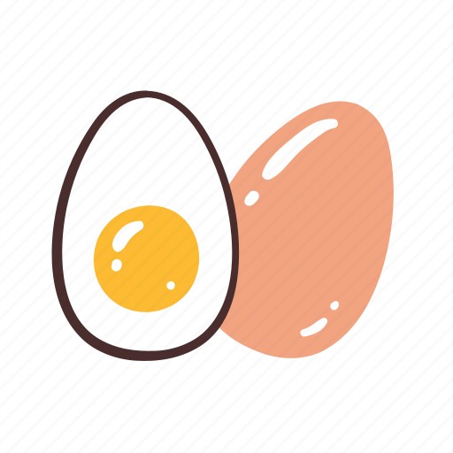 Egg, food, egg white, yolk icon - Download on Iconfinder