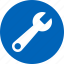 wrench, options, settings, desktop configuration, equipment, maintenance, spanner