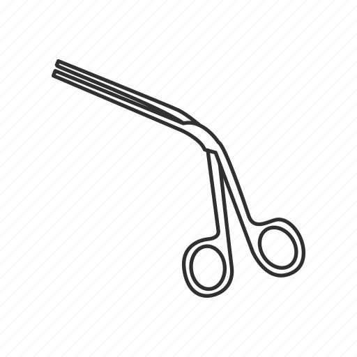 Curved, dressing forceps, forceps, medical instrument, surgical tool, tissue forceps, tool icon - Download on Iconfinder