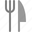 cutlery, fork, knife, meal, food, eat, restaurant 