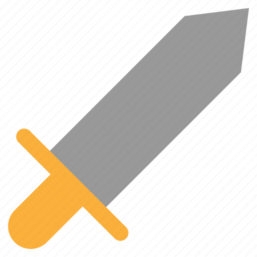 Sword, weapon, game, fantasy, medieval, war icon - Download on Iconfinder