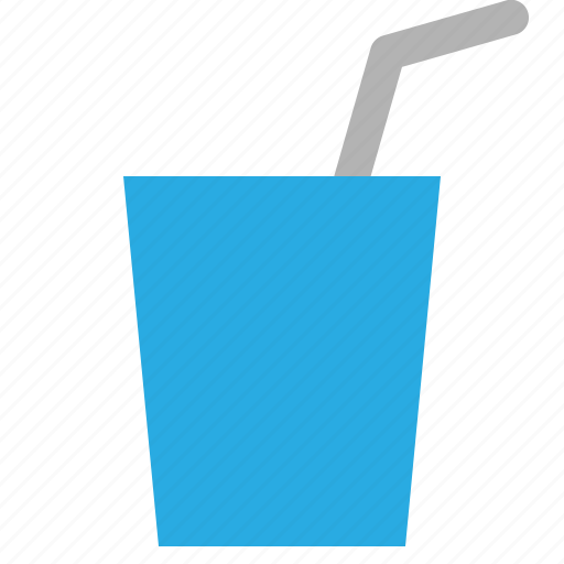 Water, glass, drink, cup, thrist, straw, beverage icon - Download on Iconfinder