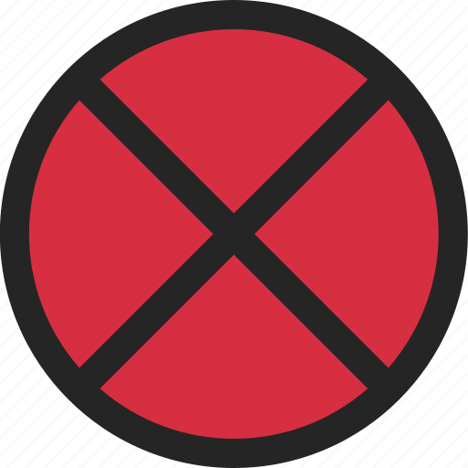Ban, cancel, cross, no, block, wrong, false icon - Download on Iconfinder