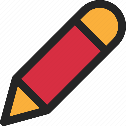 Pencil, write, note, review, design, draw icon - Download on Iconfinder