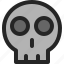 skull, dead, death, ghost, skeleton, bone 