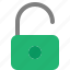 unlock, padlock, security, access, public 