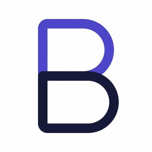 Bold, letter, b, text, formatting, format icon - Download on Iconfinder