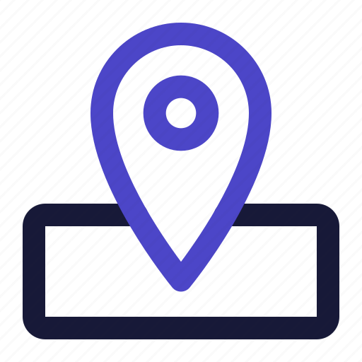 Map, pin, pointer, location, maps, and icon - Download on Iconfinder