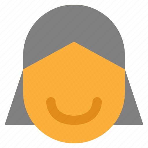 Woman, face, person, user, people, avatar, profile icon - Download on Iconfinder