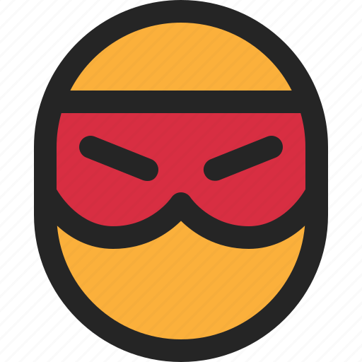 Thief, burglar, criminal, robber, bandit, gangster, mask icon - Download on Iconfinder
