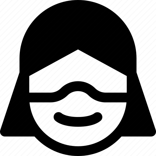 Mask, woman, face, epidemic, person, user, people icon - Download on Iconfinder