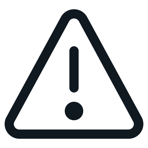 Caution Exclamation Mark Sign Triangle Icon Free Download
