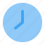 clock, time, and, date, wall, ui 