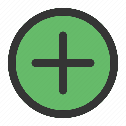 Add, plus, button, maths, ui icon - Download on Iconfinder