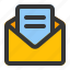 email, envelope, message, open, ui 