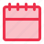 calendar, schedule, time, and, date, years, ui 