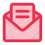 email, envelope, message, open, ui 