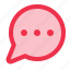message, chat, bubble, conversation, communication, ui 
