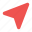 send, message, direct, paper, plane, ui 